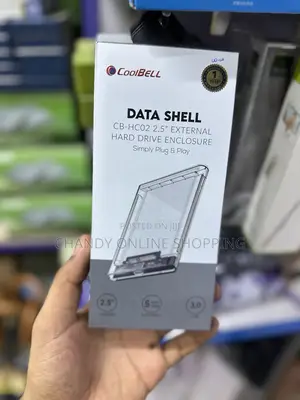 Coolbell Cb-Hc02 "Data Shell" 2.5” External Hard Drive Enclosure
