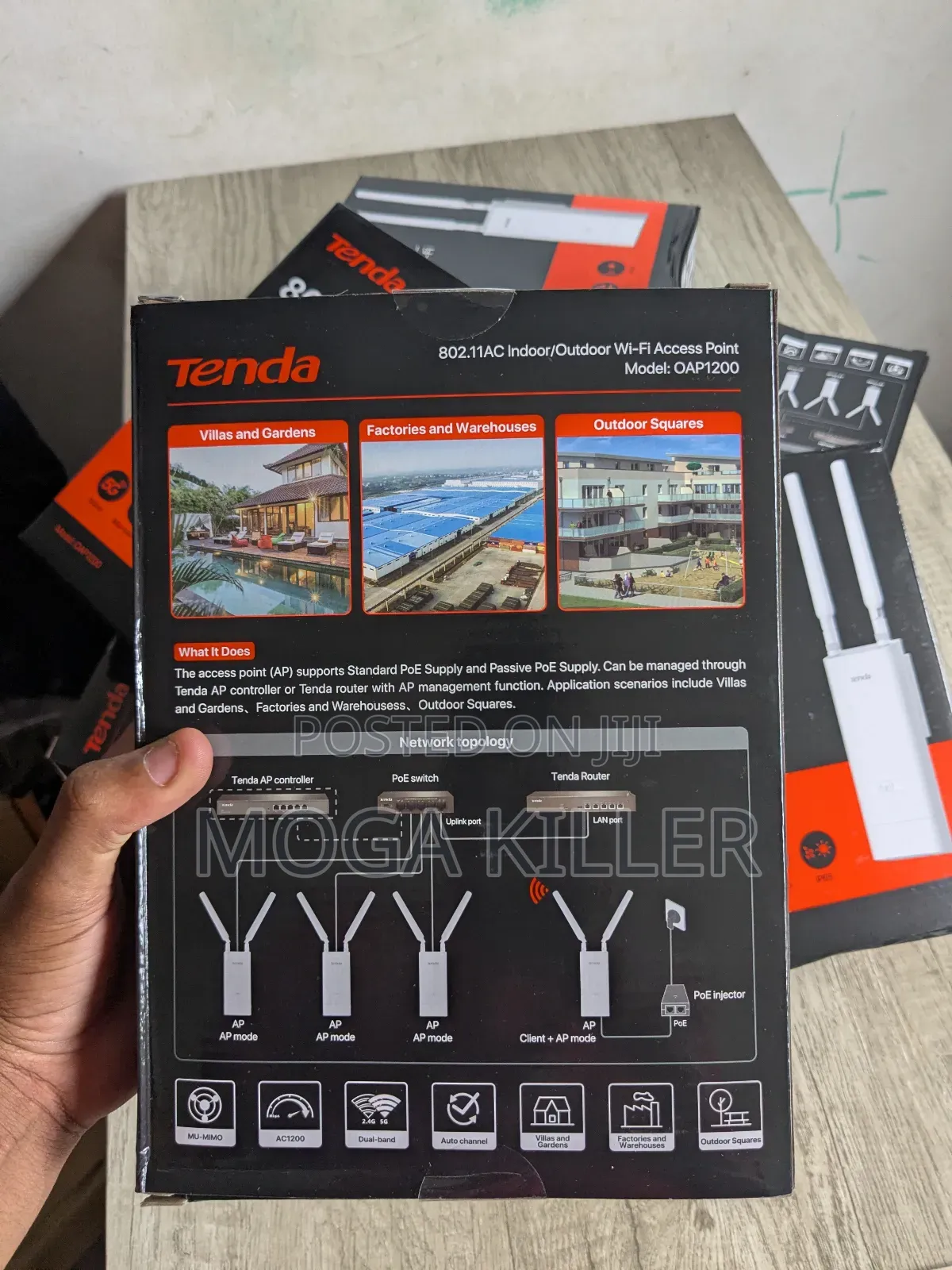 Tenda Ac1200 Dual-Band Outdoor