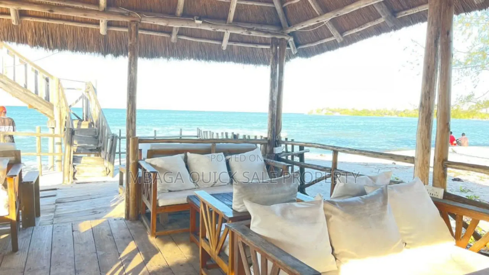 Beach Reustaurant Sea View for Rent at Ununio Beach