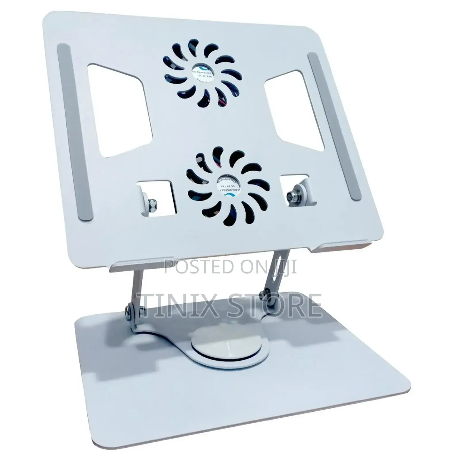 Aluminum Laptop Stand With Double Fan