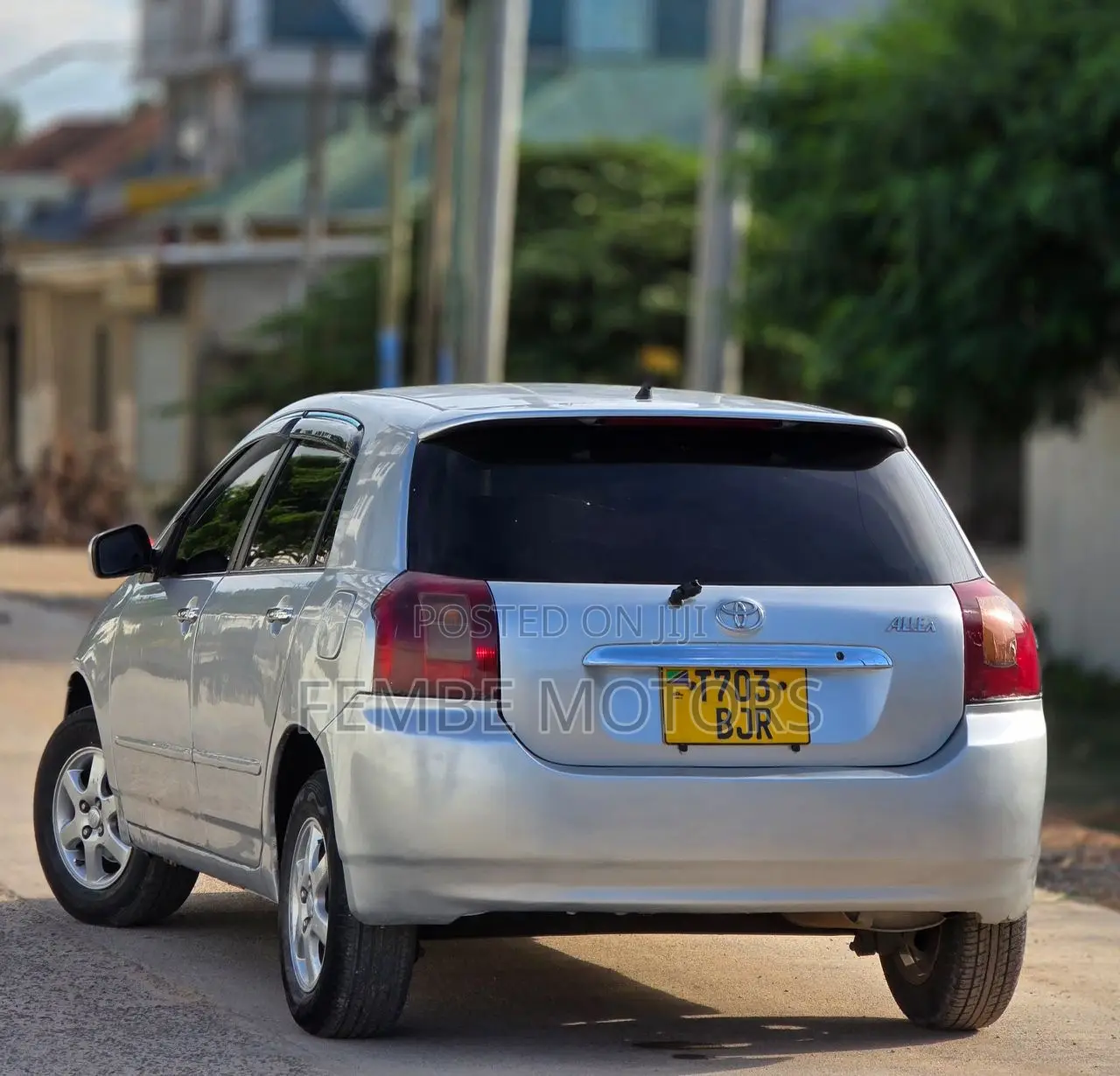 Toyota Allex 2003 Silver