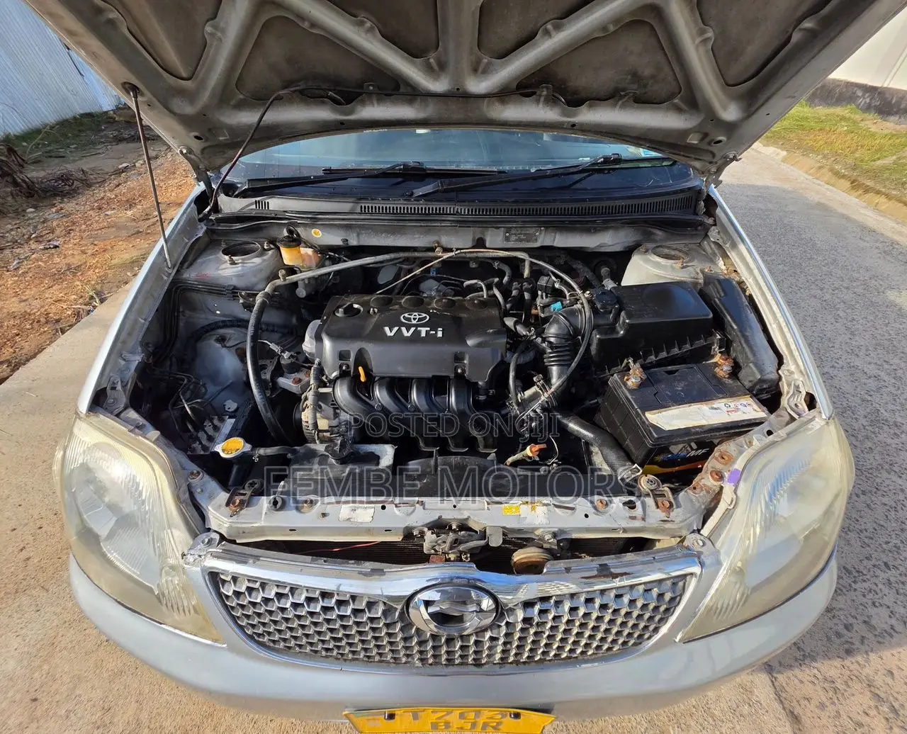 Toyota Allex 2003 Silver