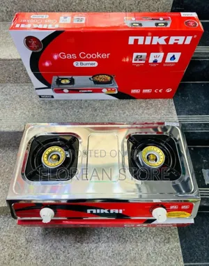 Nikai Gas Metal Stove With 2 Plates