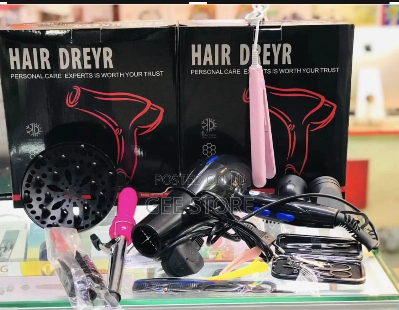 Hair Dryer Complete Set