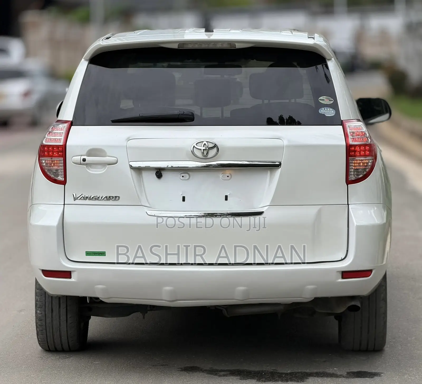 Toyota Vanguard 2009 Pearl