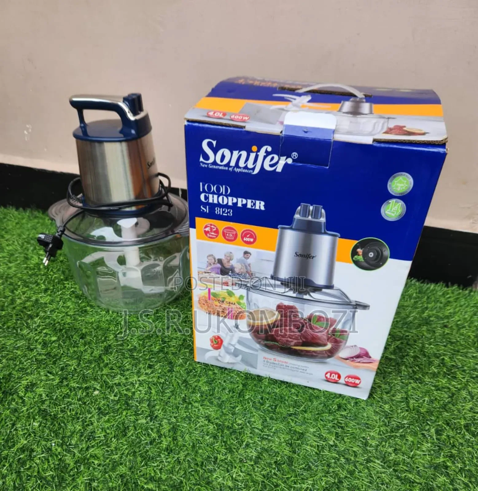 Chopper Sonifer Glass 4l