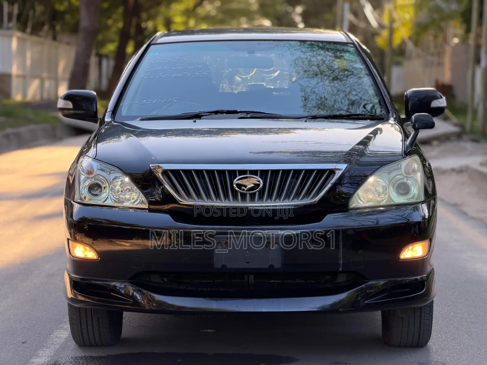 Toyota Harrier 2008 Black