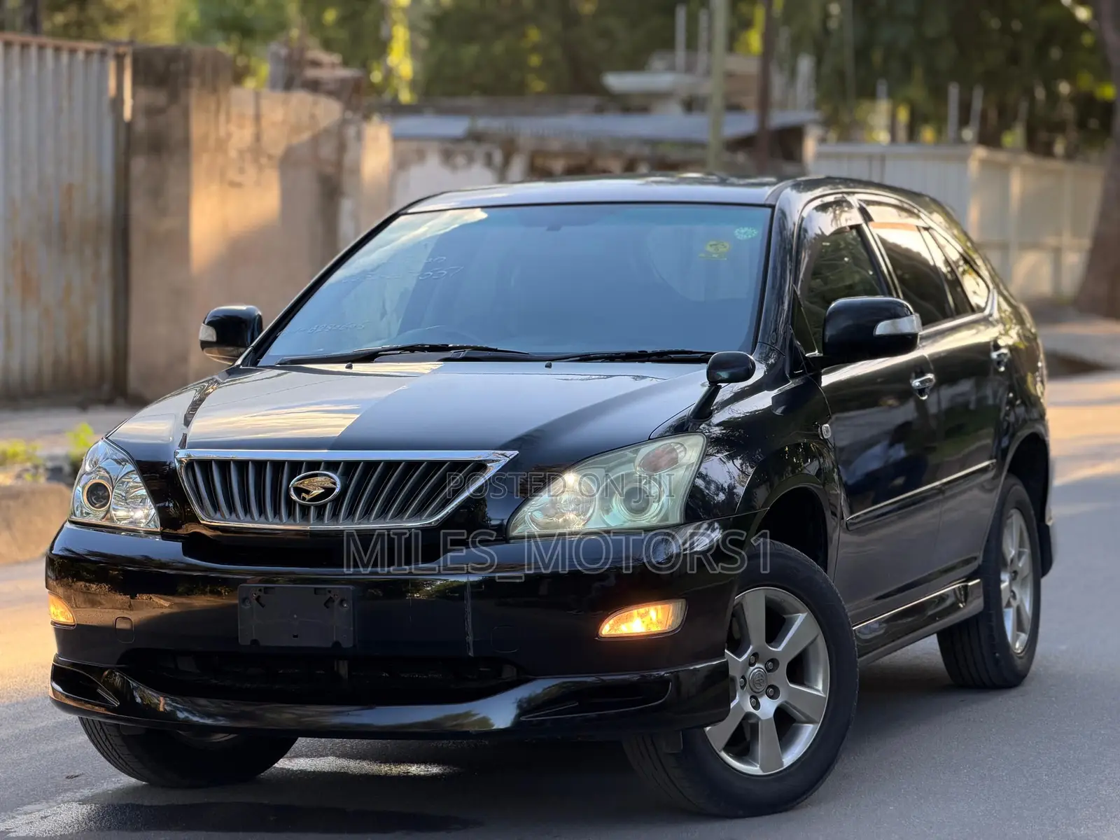 Toyota Harrier 2008 Black