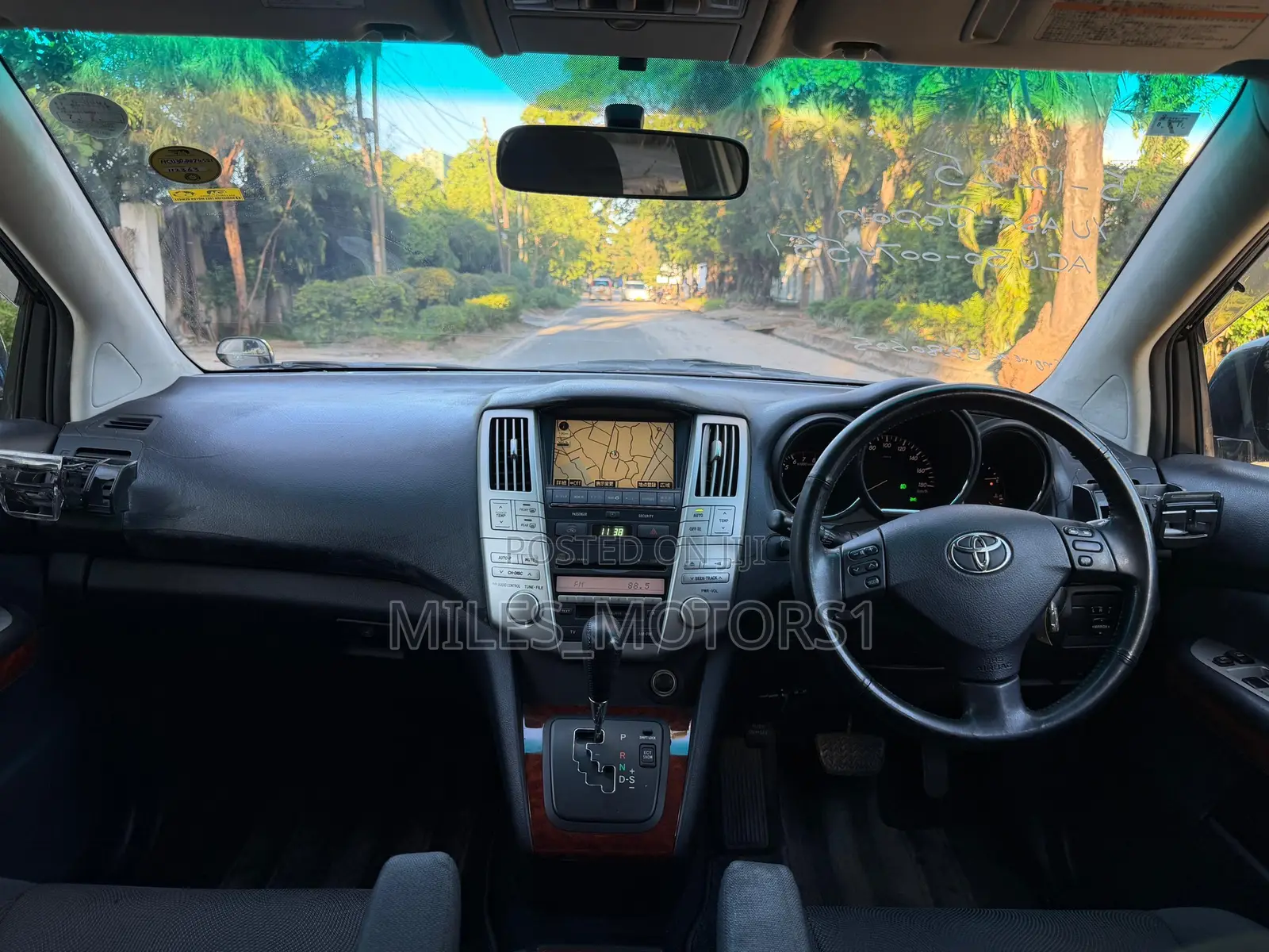 Toyota Harrier 2008 Black
