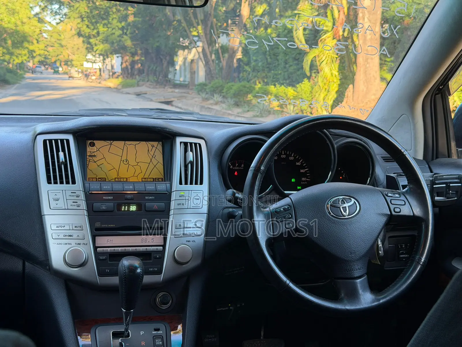Toyota Harrier 2008 Black