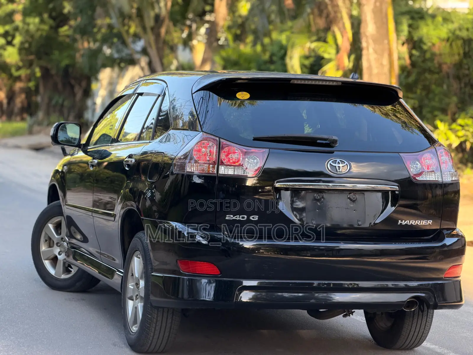 Toyota Harrier 2008 Black
