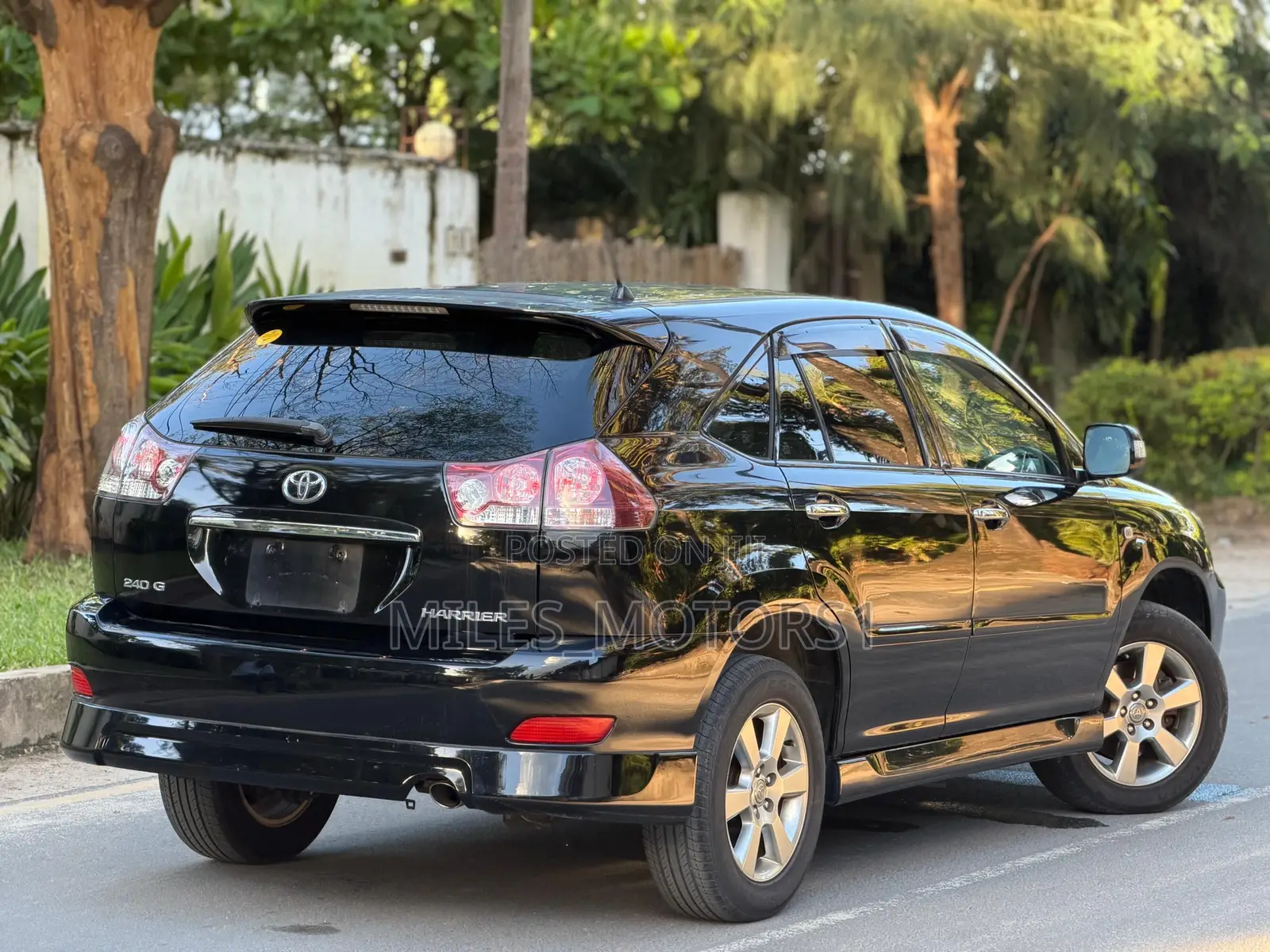 Toyota Harrier 2008 Black