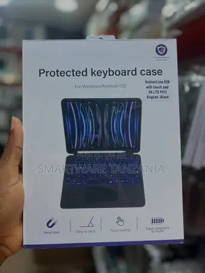 Samsung Galaxy Tab S6 Lite P610 RGB Keyboard Case Black