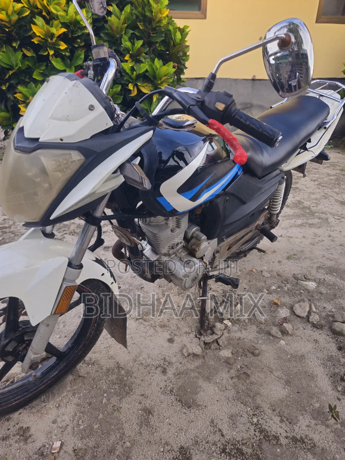 Motorcycle 2016 White