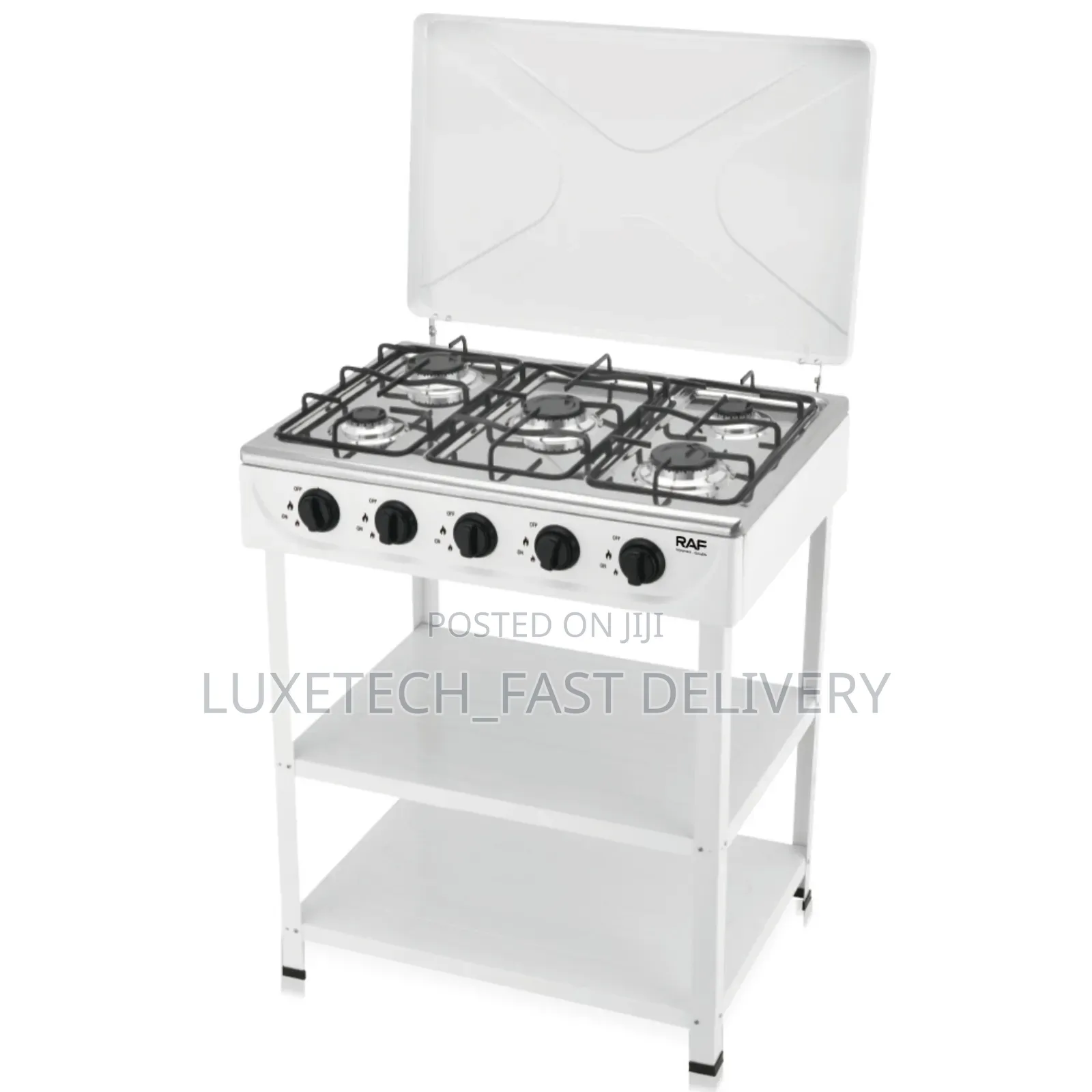 Raf R.8513 Home Cooking Gas Stove 5-burners