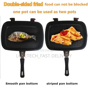 Die Casting Double Grill Side Pan 36cm