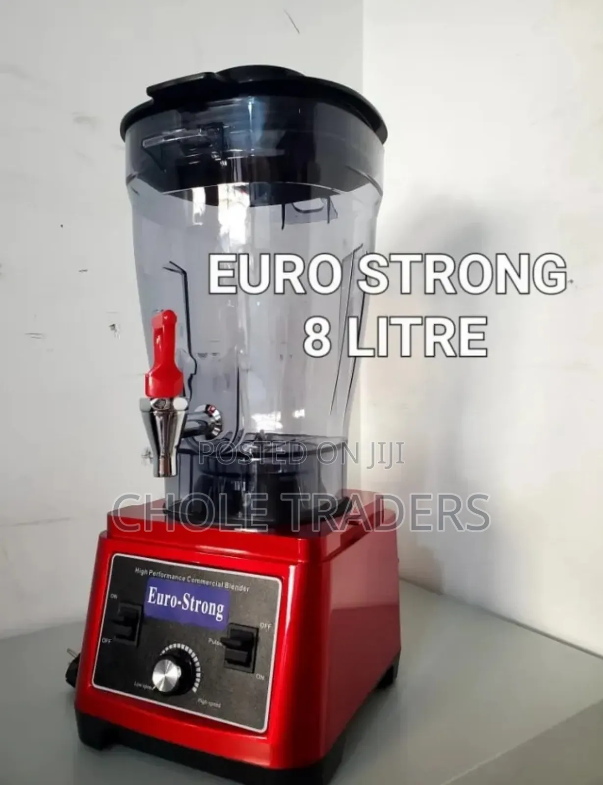 8-Litre Euro-Strong Commercial Multifunctional High Speed Blender