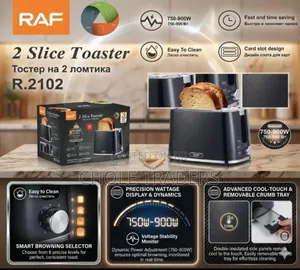 Raf 2 Slice Electric Toaster