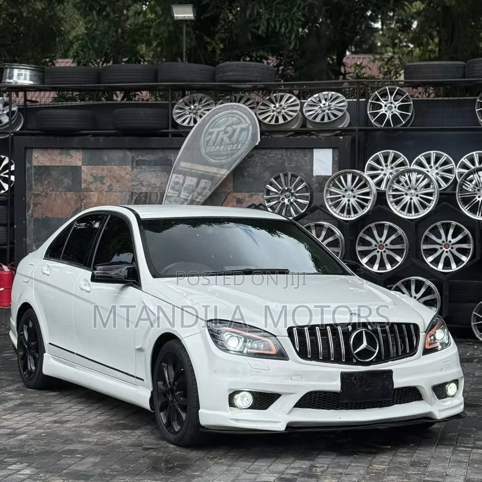 Mercedes-Benz C-Class C 200 Kompressor (W204) 2008 White
