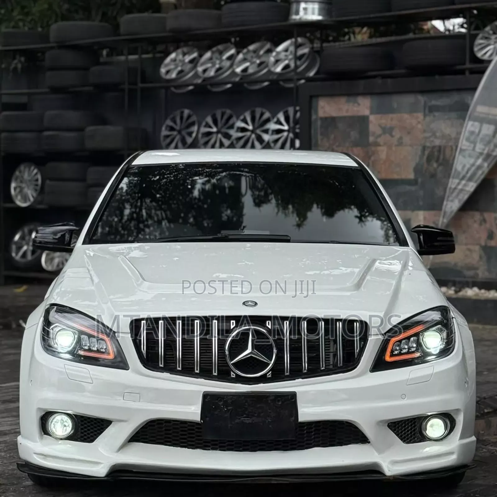 Mercedes-Benz C-Class C 200 Kompressor (W204) 2008 White