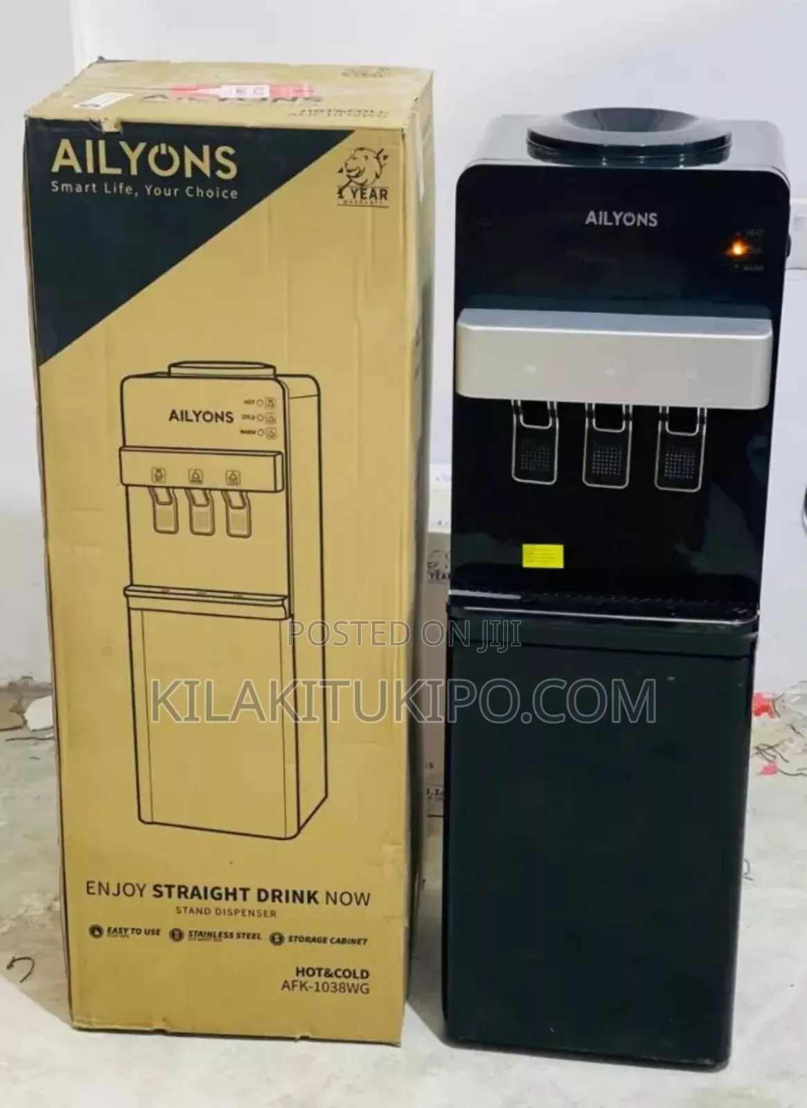 Afk1038wg Water Dispenser Hot Cold Top Load