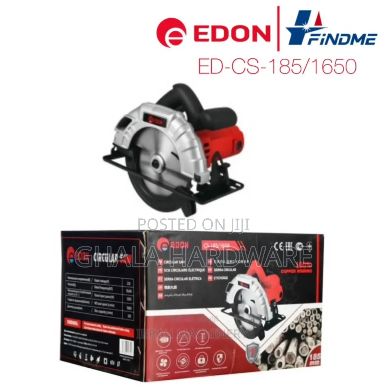 Edon Ed-Cs-185/1650 Circular Saw Inchi 7