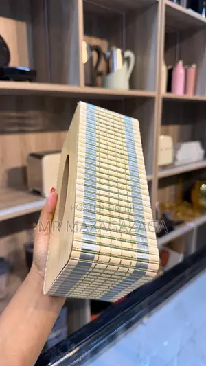 Crafted Wooden Luxury Tissue Box