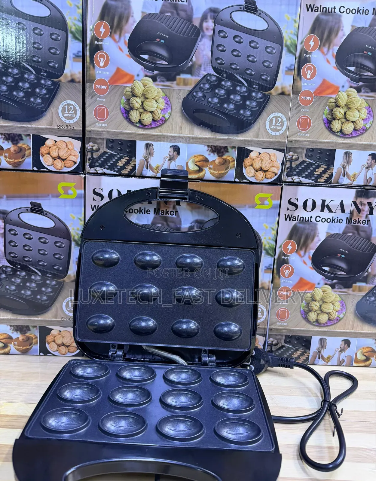 Sokany Sk-805 Walnut Cookie Maker