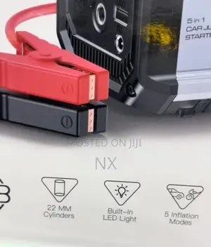 Vc13 Yesido 5 in 1 Jump Starter Air Compressor Powerbank Emergency Lig