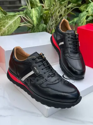 Berlutti Prada and Bidex Brands Men's Leather Sneaker Shoes Org