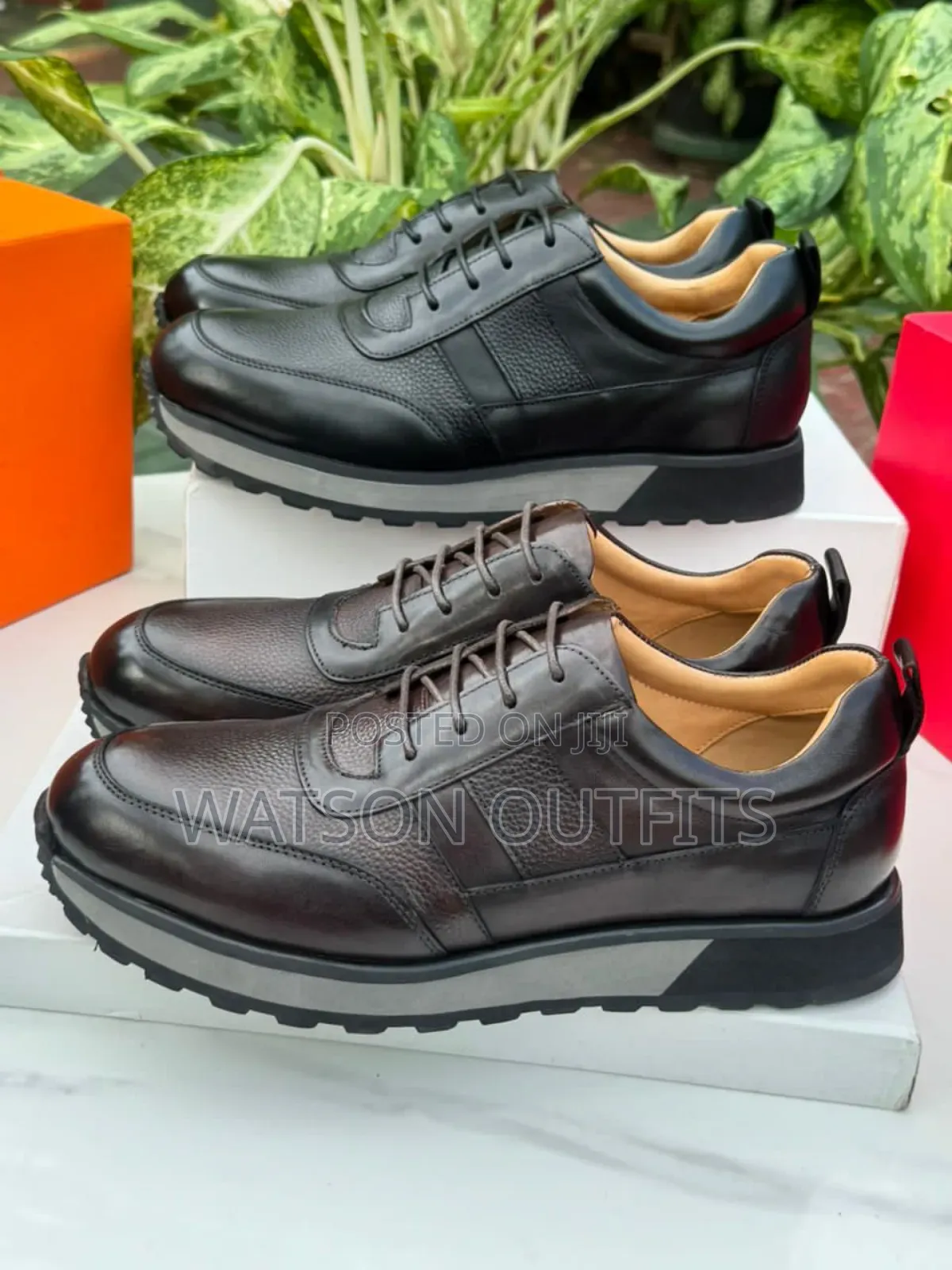 Berlutti Prada and Bidex Brands Men's Leather Sneaker Shoes Org