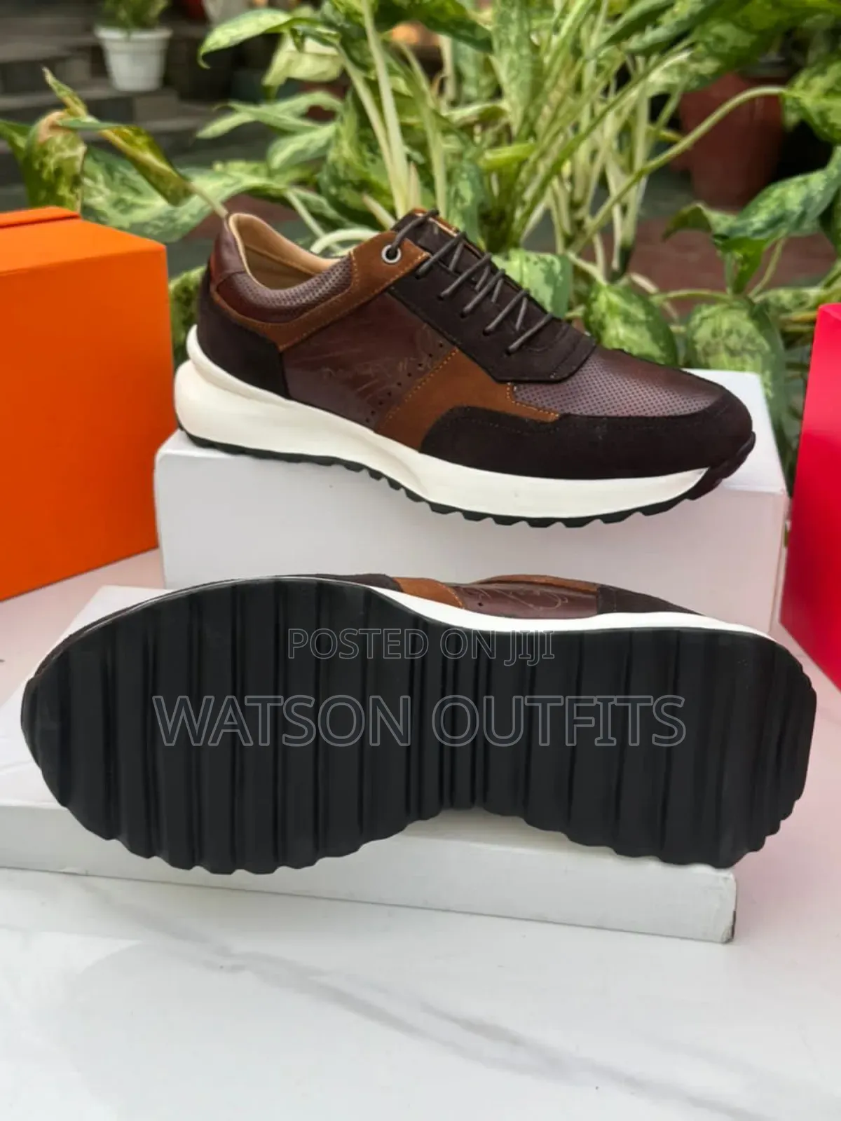 Berlutti Prada and Bidex Brands Men's Leather Sneaker Shoes Org