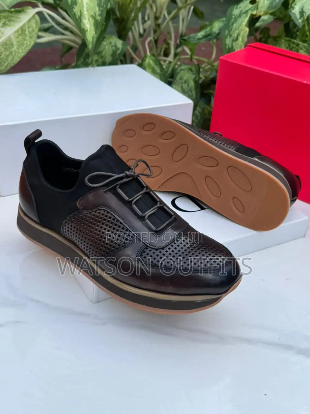 Berlutti Prada and Bidex Brands Men's Leather Sneaker Shoes Org