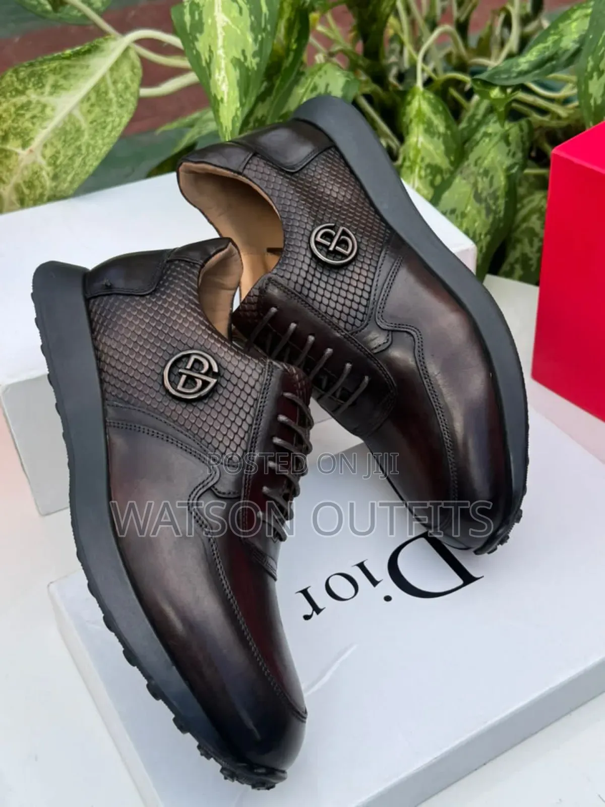 Berlutti Prada and Bidex Brands Men's Leather Sneaker Shoes Org