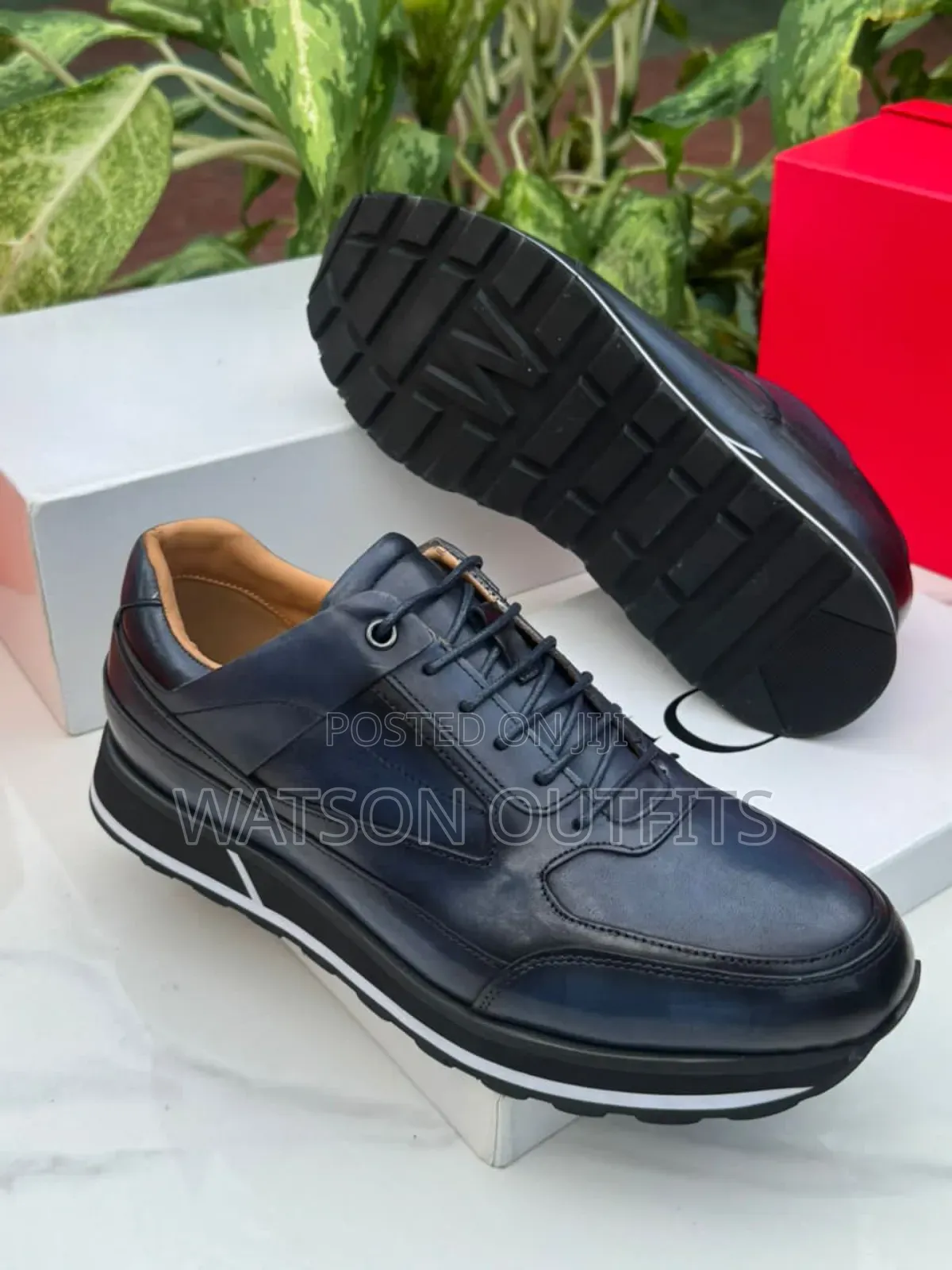 Berlutti Prada and Bidex Brands Men's Leather Sneaker Shoes Org