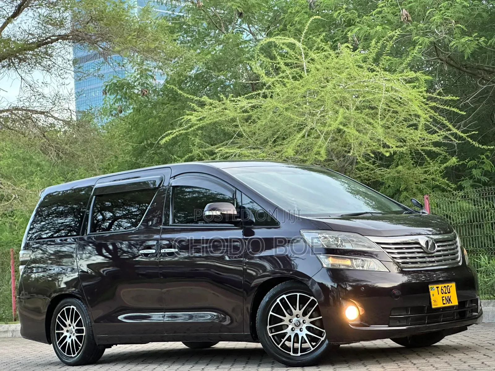 Toyota Alphard 2008 Maroon
