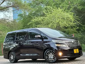 Toyota Alphard 2008 Maroon