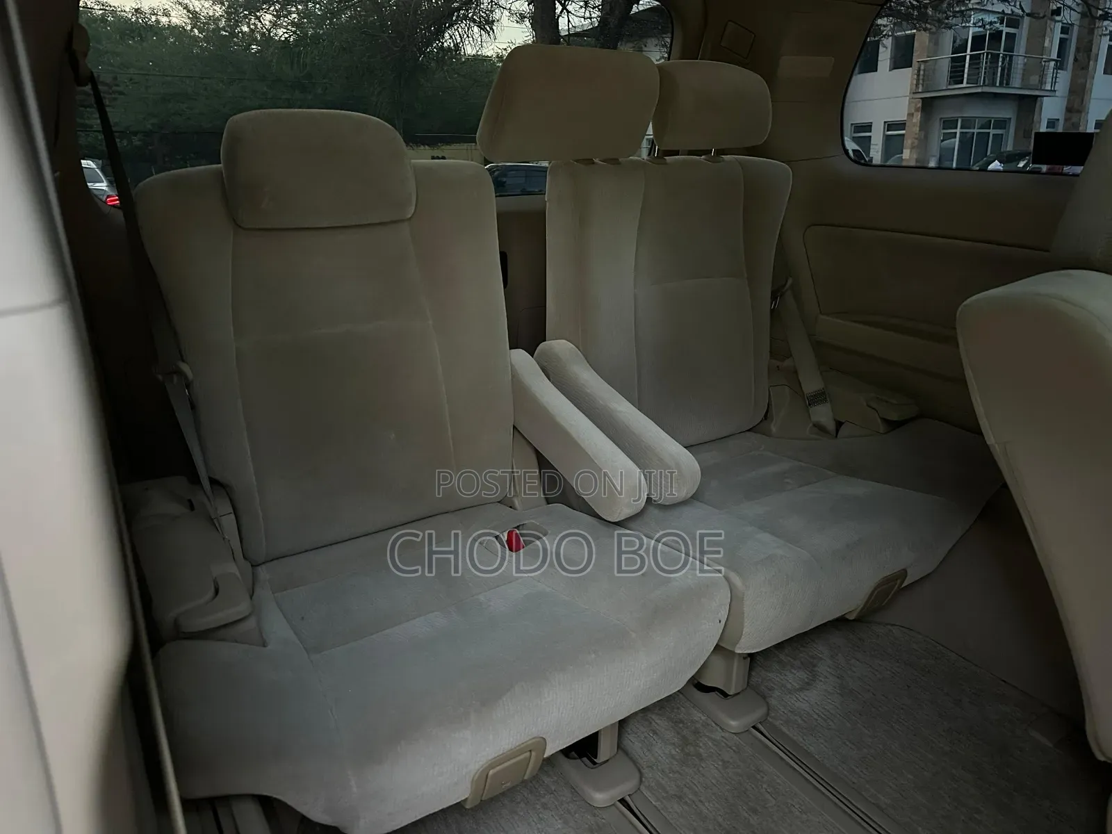 Toyota Alphard 2008 Maroon