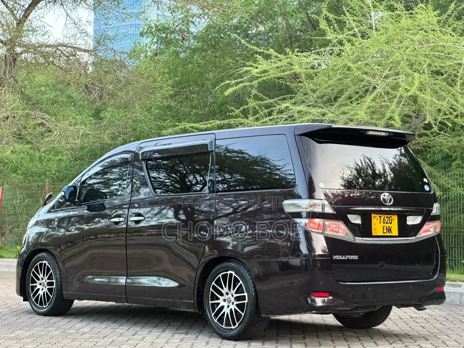 Toyota Alphard 2008 Maroon