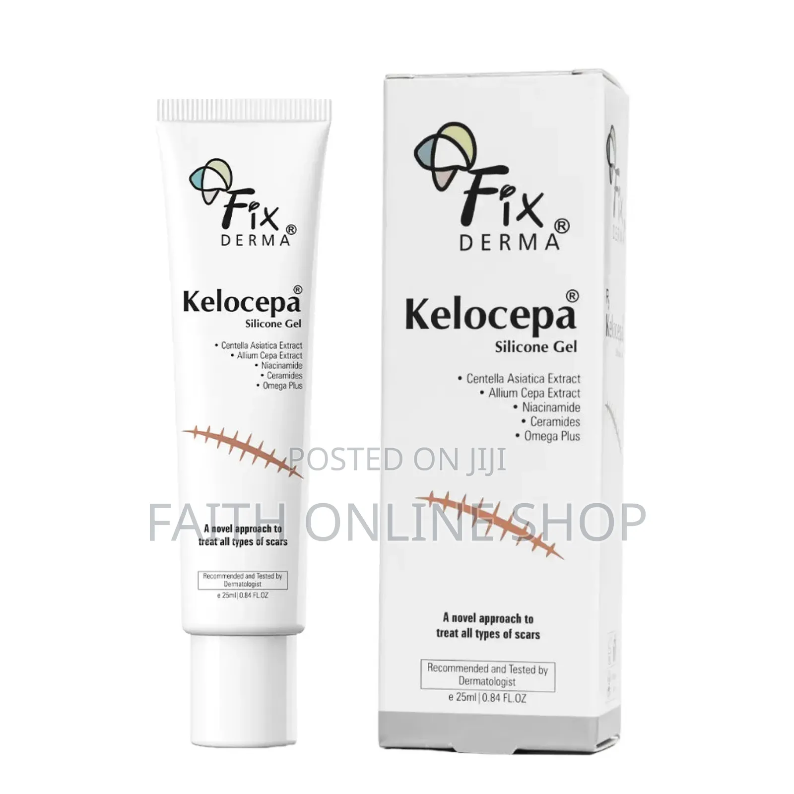 Fixderma Kelocepa Silicone Gel for Scars With Allium Cepa 25ml