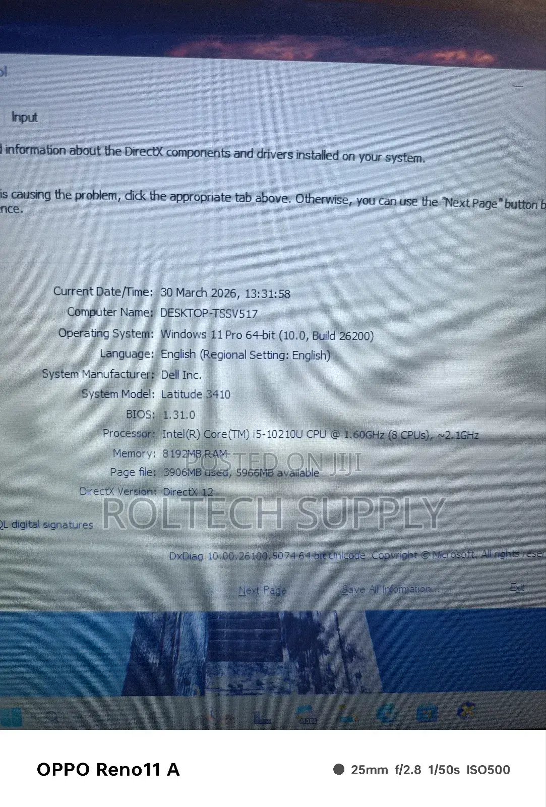 Laptop Dell Latitude 3410 8GB Intel Core i5 SSD 256GB