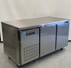 Stainless Steel Under Counter Chiller Double Door 1.5m