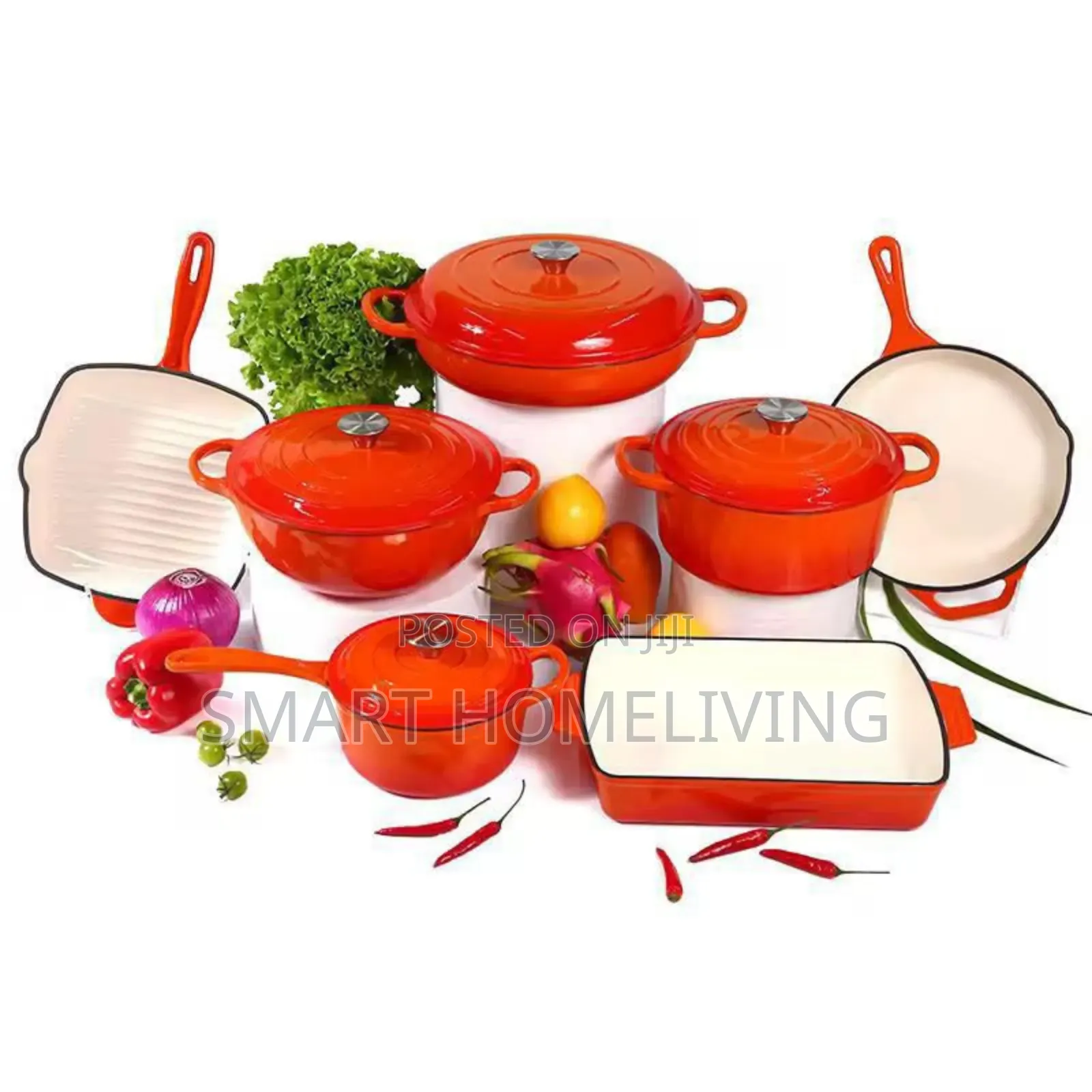 Original Cast Iron Ucc Life Cookware Set