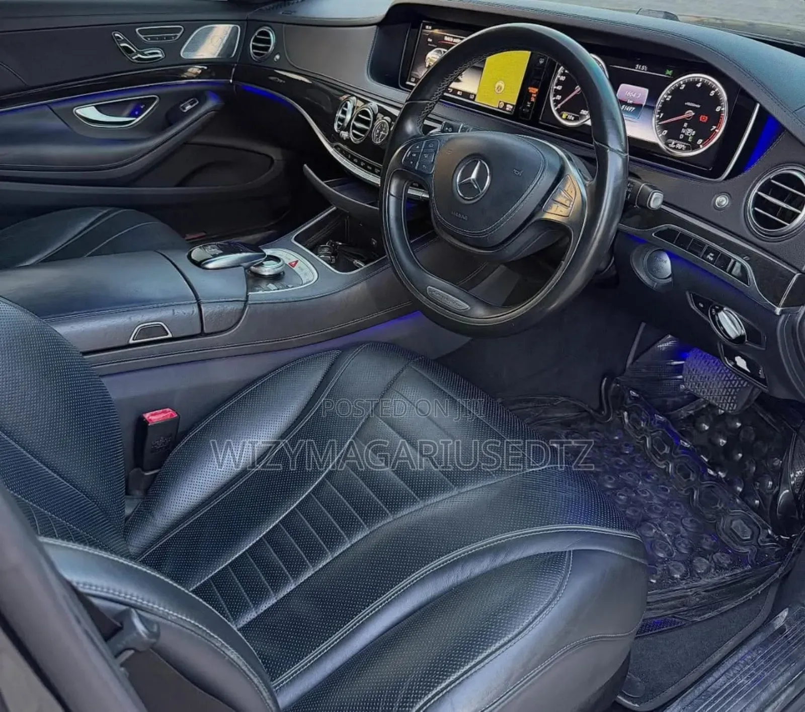 Mercedes-Benz S-Class S 400 4MATIC (C217) 2016 Matt Black