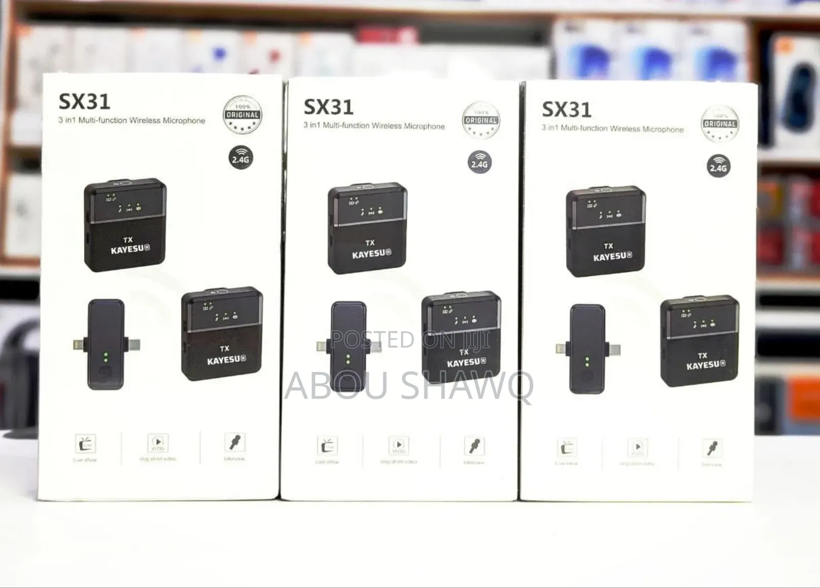 3 in 1 Microphone