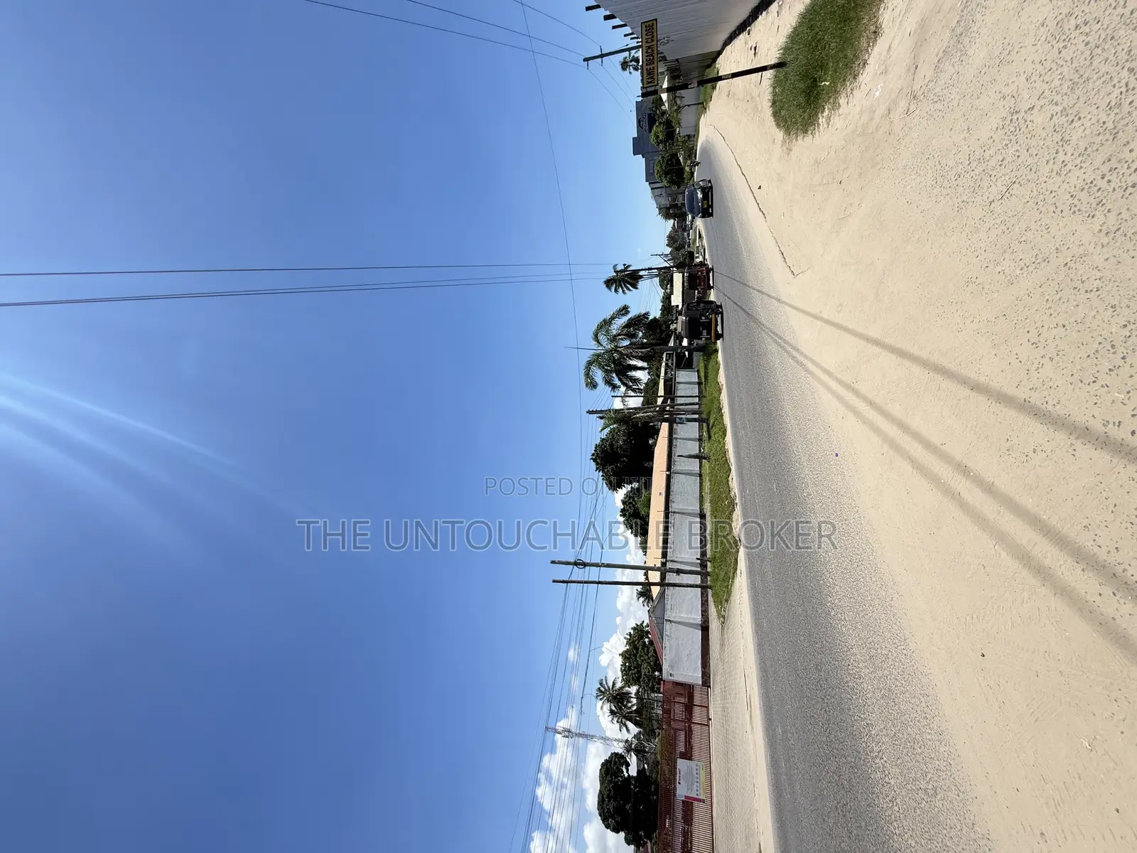 A Beach Plot for Sale