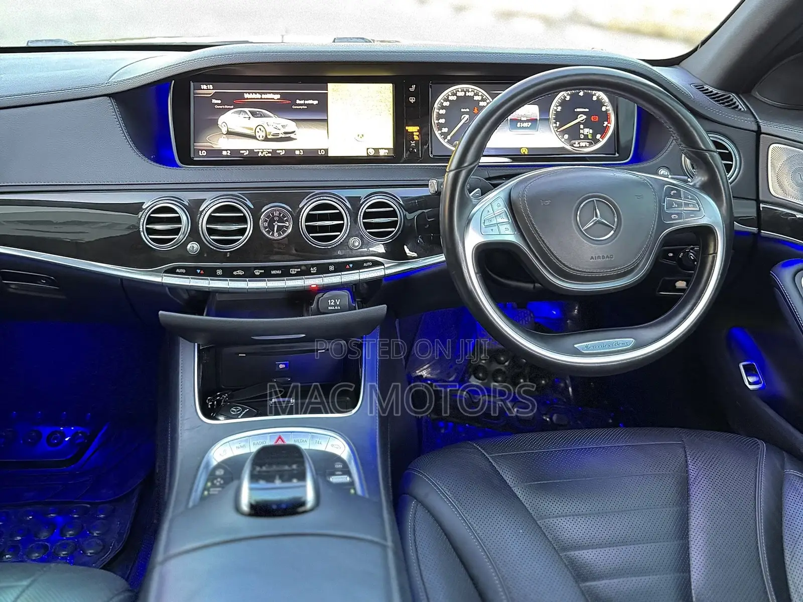 Mercedes-Benz S-Class S 400 4MATIC (C217) 2016 Black