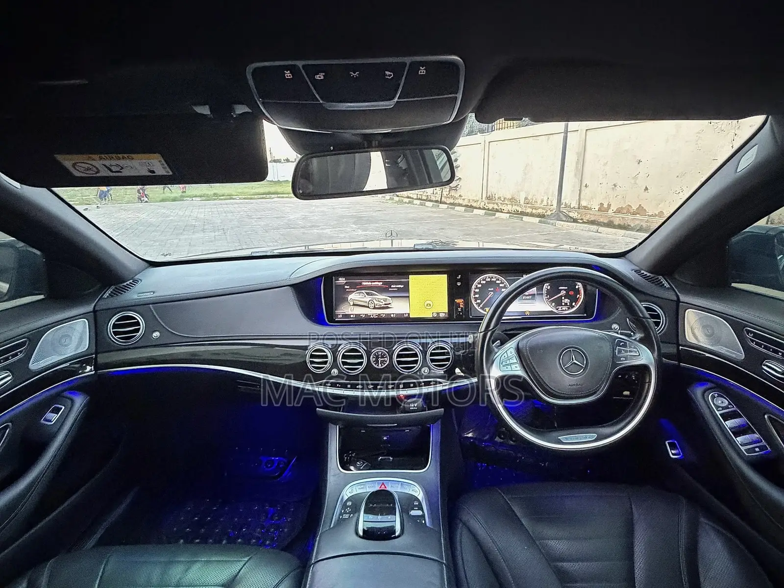Mercedes-Benz S-Class S 400 4MATIC (C217) 2016 Black