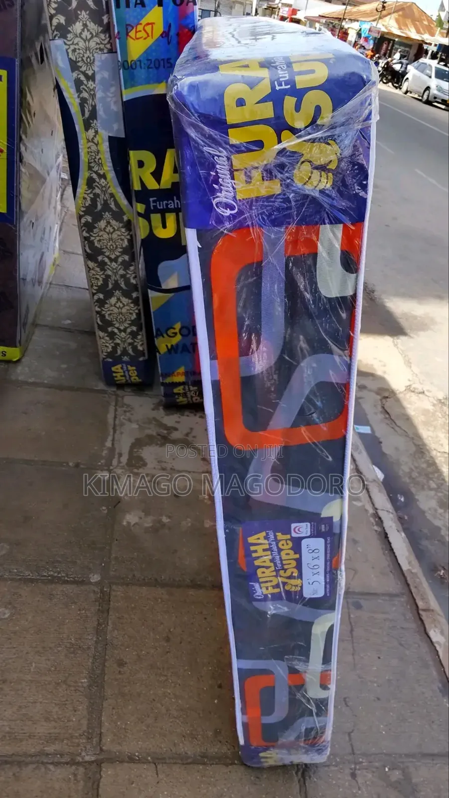 Godoro Ni Mpya Tu Sio Used Kwa 185,000 Tu! Size Ni 5*6*8 Agiza Sasa
