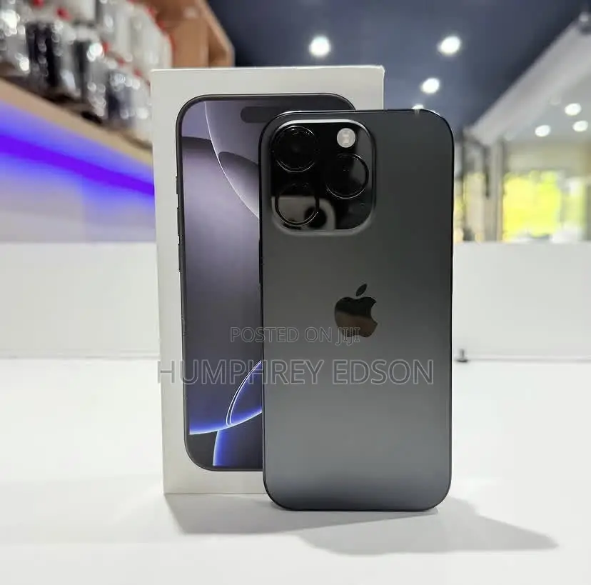 New Apple iPhone 16 Pro 256 GB Black